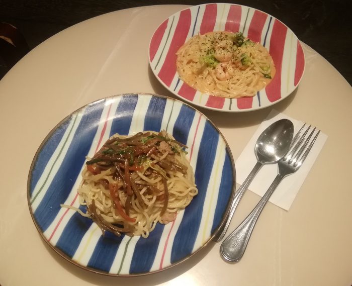 年始からパスタでも長~いお付き合い