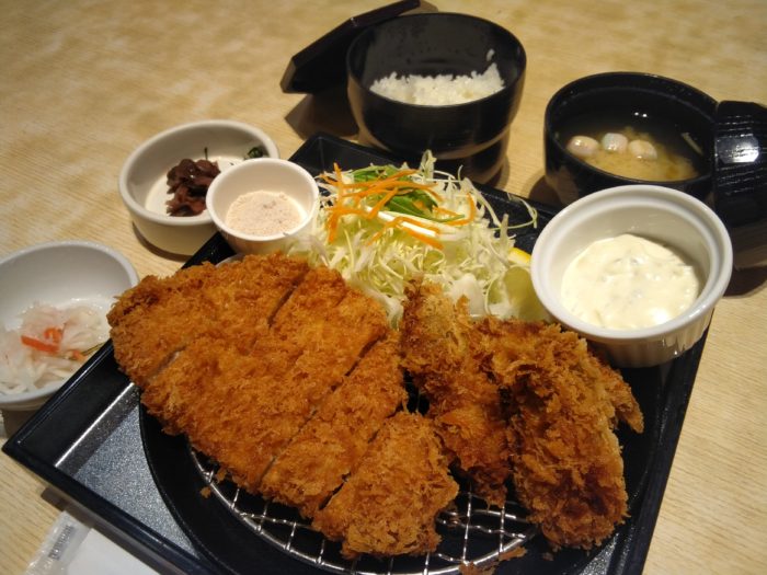 しっかり食べてがっつりカツ!